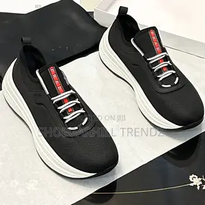 Men Prada Lace Sneakers