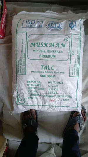 Talc.Piwder - 500 Mesh ? Magnesium Silicate )