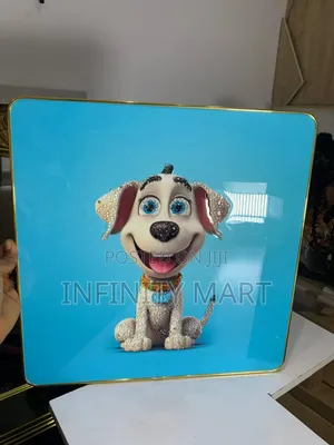 Happy Dog Acrylic Frame