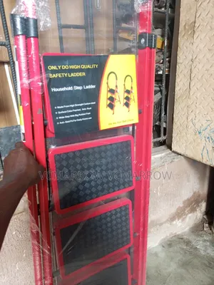 4 Step Red Ladder