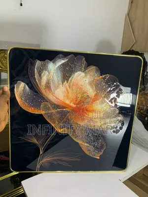 Transparent Flower Acrylic Frame
