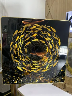 Golden Fish Acrylic Frame