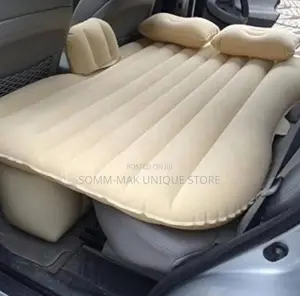 Inflatable Car Sofa With Pillows (With Automatic Pump)