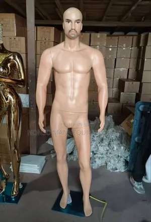 Bololo Head Male Plastic Full Body Display Mannequin