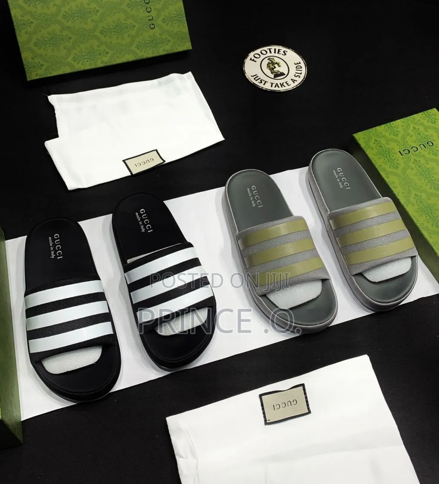 Dope in Gucci Strap Slide