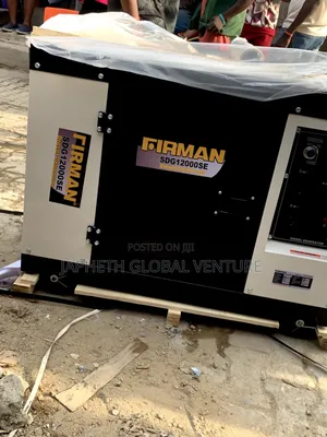 Firman Sdg12000se Soundproof Diesel Generator – Heavy Duty Power Sol