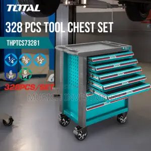 Total Industrial 328 PCS Tool Chest Set