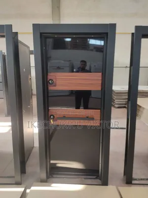 3ft Brown on Black Turkey Door