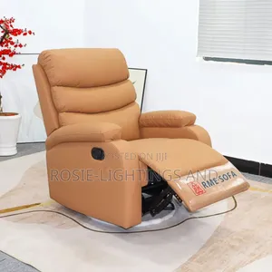 New Modern Executive Recline Leather Single Sofa Chair