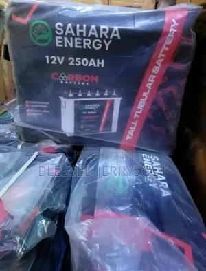 Sahara Energy Carbon 250ah 12v Tall Tubular Solar Inverter Batteries .