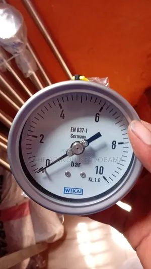 Wika Pressure Gauge Back Nipple 0-10bar 4 Inches