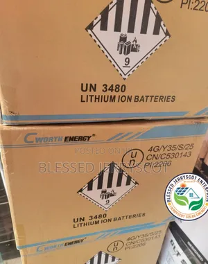 Cworth Energy 2.5kwh 12v Lithium-ion Inverter Solar Batteries In Stock