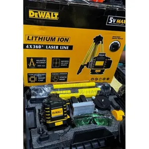 Dewalt  Complete Set Of 16 Lines (4d) Laser Level.. 360