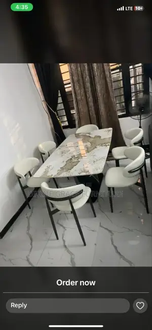 High Quality Executive Marble Dining Table