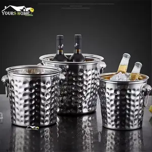 3l/ Stainless Steel Bar Ice Bucket Portable Ice Chiller Cooler