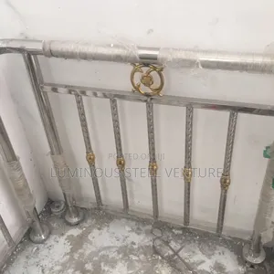  Enhance Your Staircase: High-Grade 304 Stainless Steel Rails