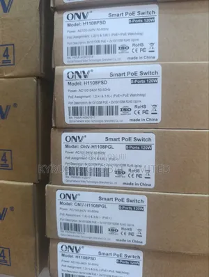 Onv 8port Poe Switch