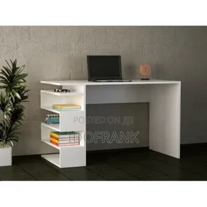 Wood Office Table -White