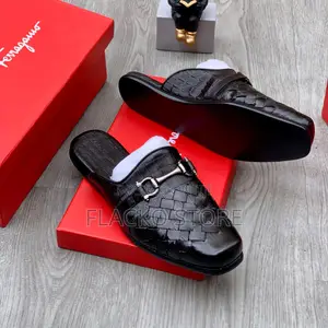 Original Salvatore Ferragamo Leather Mules