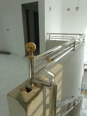 Stainless Steel Handrail Gold and Sliver Design 304 