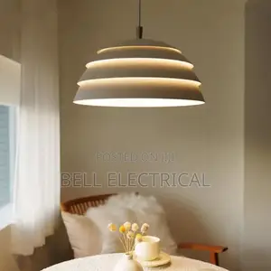 Contemporary Stylish Led Ivory Pendant Light