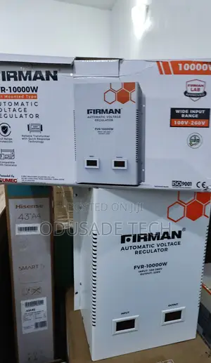 Firman Voltage Stabilizer 10000w | Wide Input Voltage | New Model