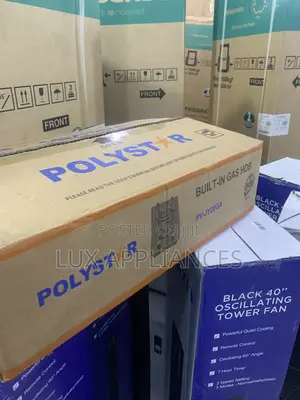 Polystar Inbuilt Gas Hob 2 Burner – Easy Clean Surface
