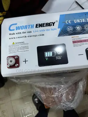 100ah Cworth Energy Lithium Ion Battery.