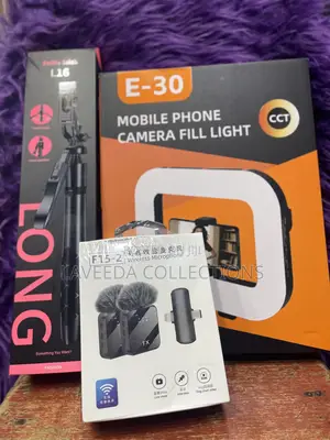L16 Stand, E30 Fill Light Nd Microphone