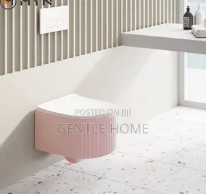 Pink Concealed Water Closet