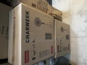 Best Importer of Charweek 16 Inches Solar Standing Fan in Lagos