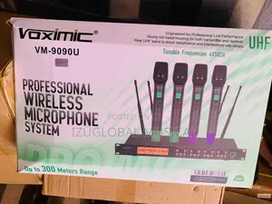 Voximic Vm9090 Digital 4in1 Wireless Microphone