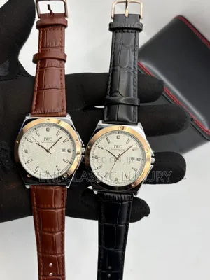 Best Quality Luxury Men's Leather Wristwatches Iwc Well Banded Package