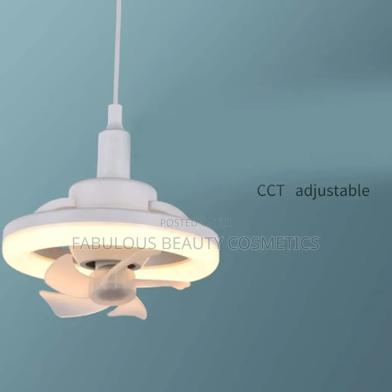 2-in-1 Led Light 34w Ceiling Fan, Dimmable, Timer.