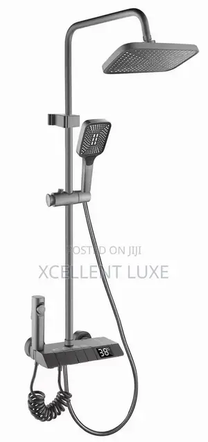 Piano Shower Mixer With Bum Bum Wash and Digital Display