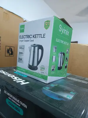 Syinix 2.2l Electric Kettle – Fast Boil, Family-Sized Power!