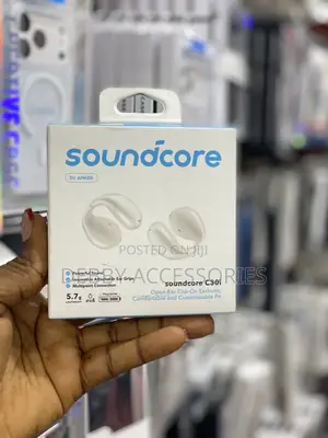 Anker Soundcore C30i Open-Ear Clip-on Earbuds,
