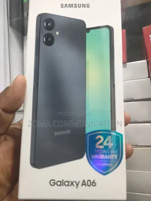 New Samsung Galaxy A06 128 GB Black