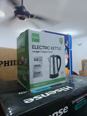 From Cold to Hot in 4-6 Minutes: Syinix 2.2l Kettle