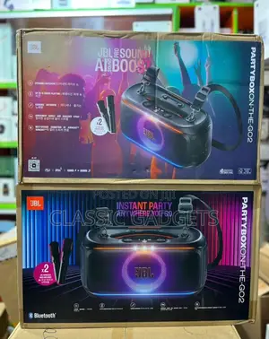 JBL Partybox on the Go 2 Bluetooth Speaker With Microphone
