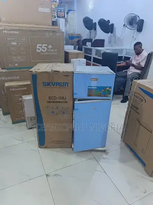 Skyrun 108l Household Double Door Fridge