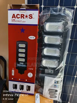 520watts Solar Street Lights Available