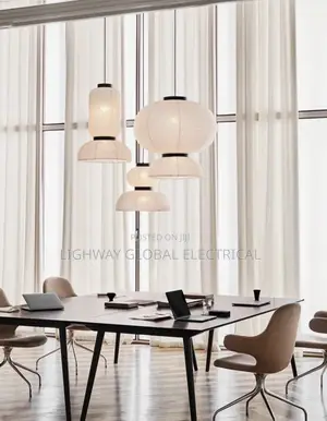 Wabi Sabi Rice Paper Japan Style Hanging Chandelier