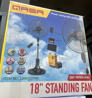 Qasa 18 Inches Ac/Dc Standing Fan