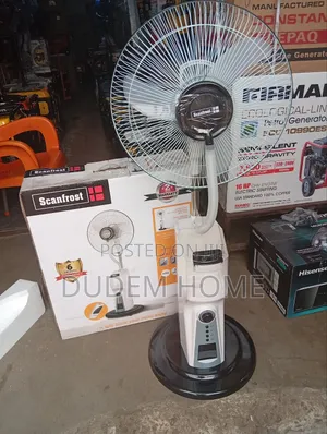 Scanfrost Mist Rechargeable Water Fan 16 Inches