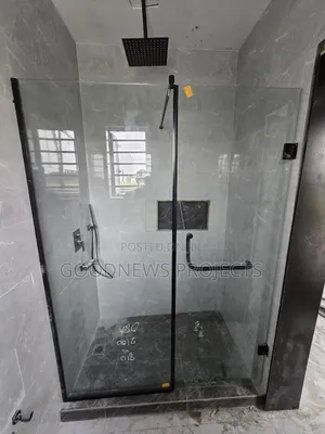 Strong Hinged Shower Glass Door