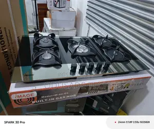 Image Gas Cooktop | 5 Burners | 90cm | Im-90-G6 | Silver
