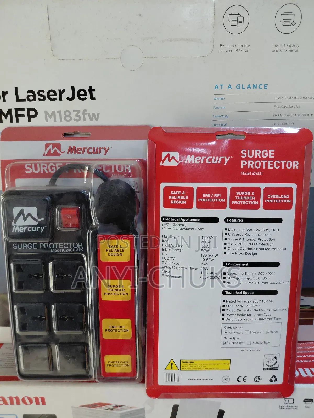Mercury Surge Protector