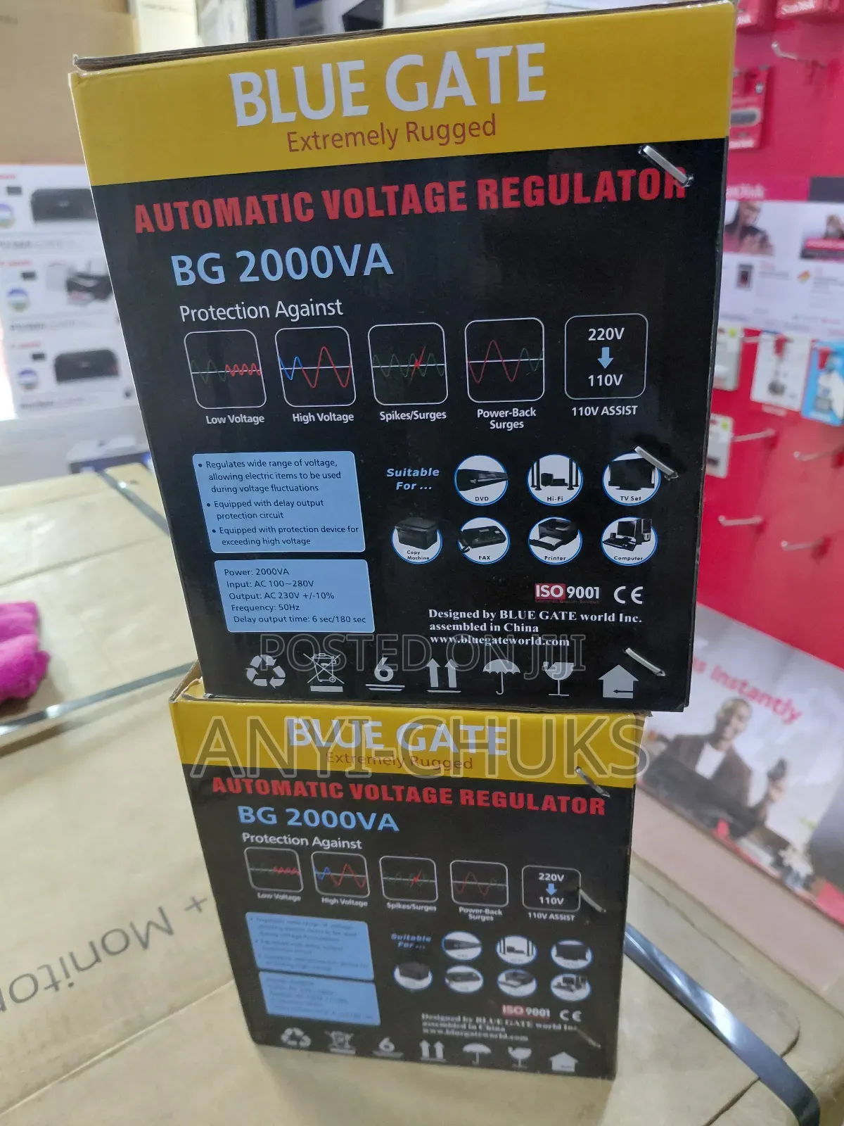 Bluegate Automatic Voltage Regulator 2000kva Stabilizer