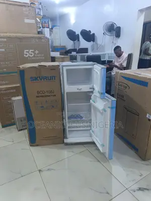 Skyrun 108l Dual Door Fridge Model BCD-108j